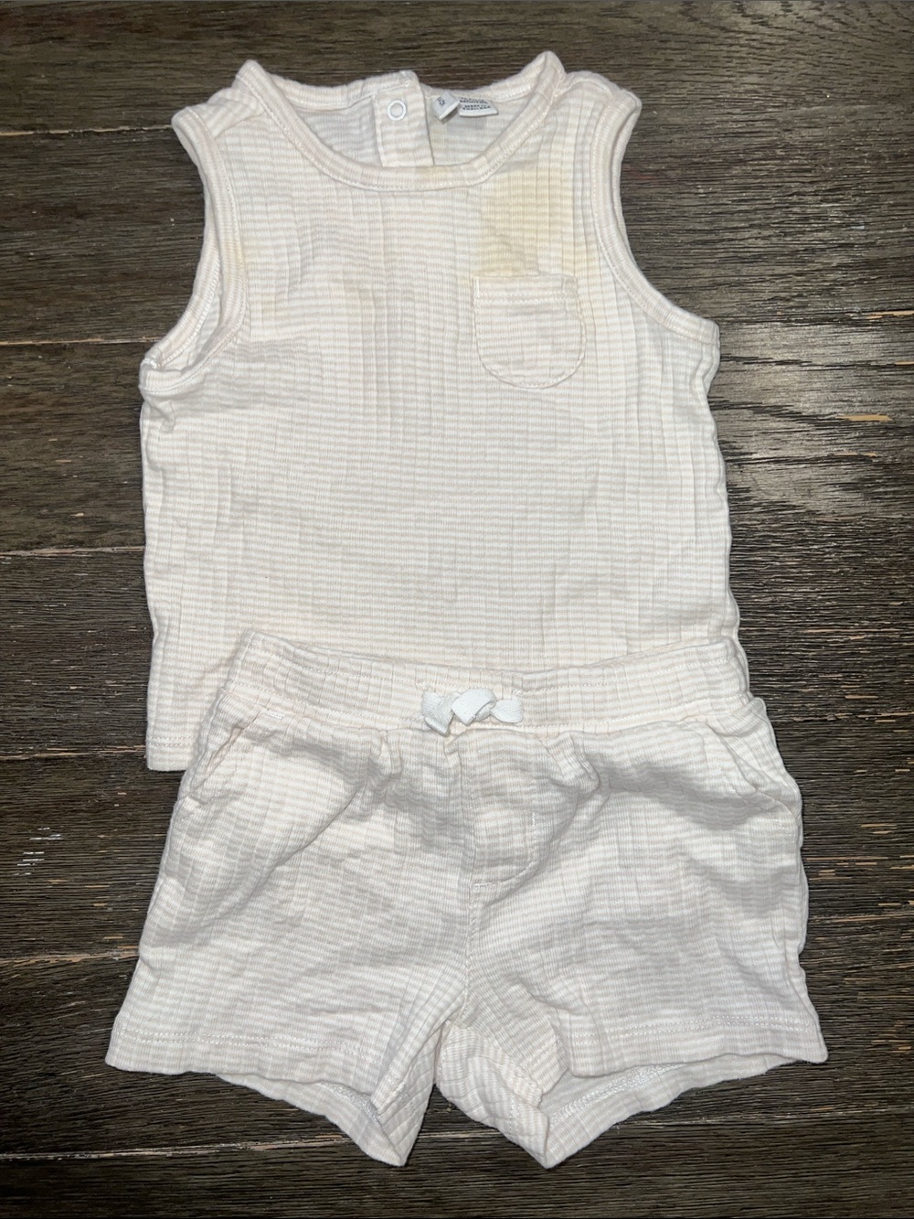 Janie and Jack matching set 12-18 m
